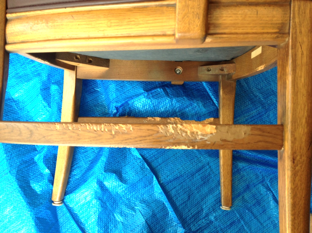 爪とぎやかじりキズの補修前後イメージ